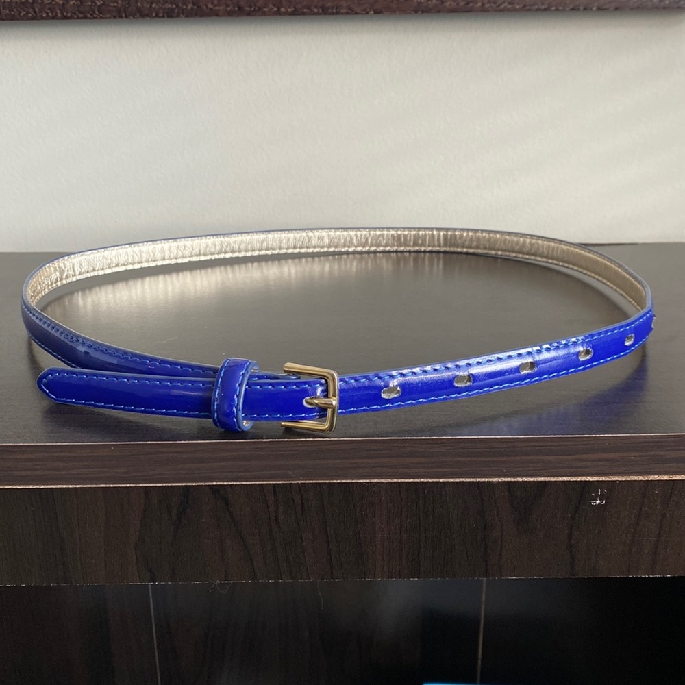 💙 Royal Blue Skinny Belt 💙